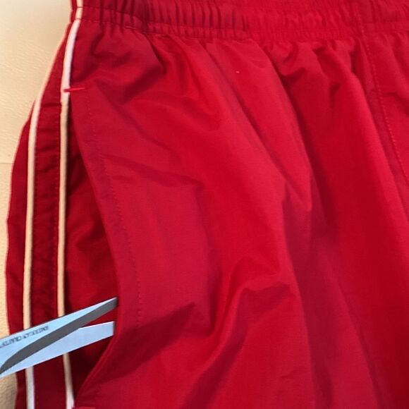 Aeropostal Red Lightweight Nylon Unisex Pants Size S - Picture 9 of 11